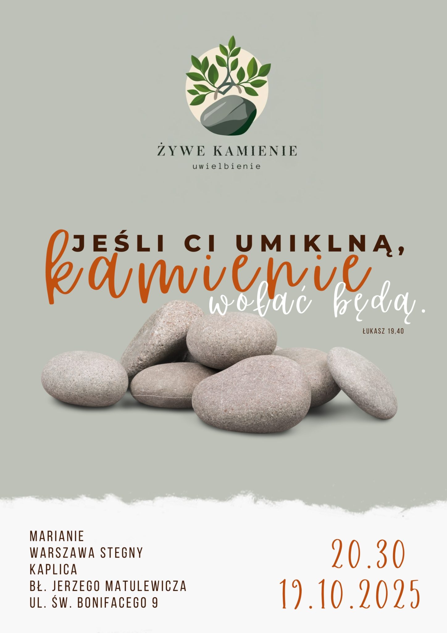 Będą kamienie