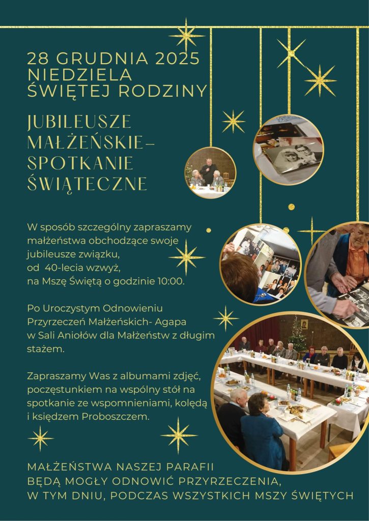 Jubileusze małżeńskie