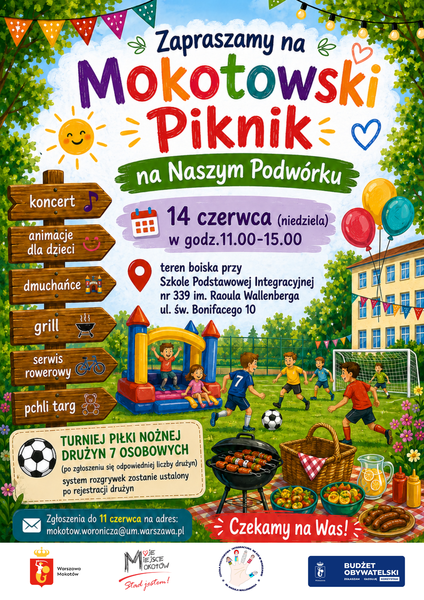 Piknik mokotowski na Stegnach